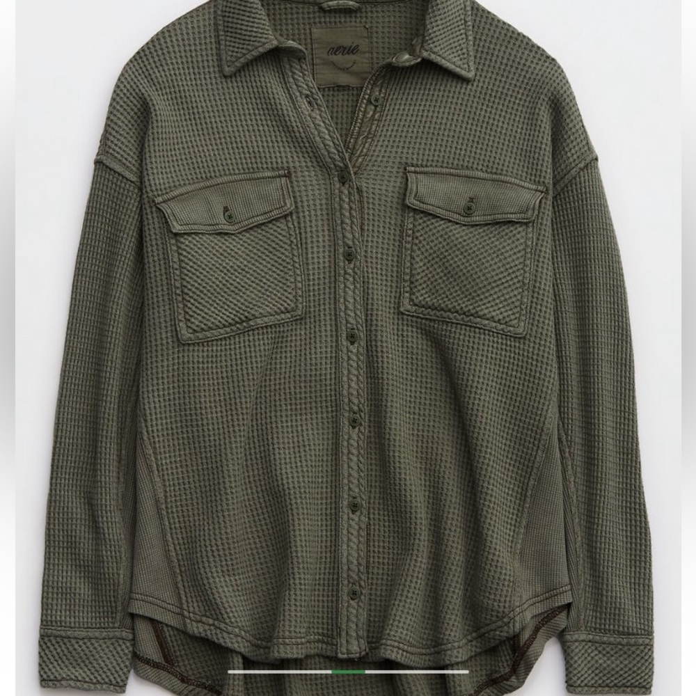 Aerie Lumberjane Waffle Shirt